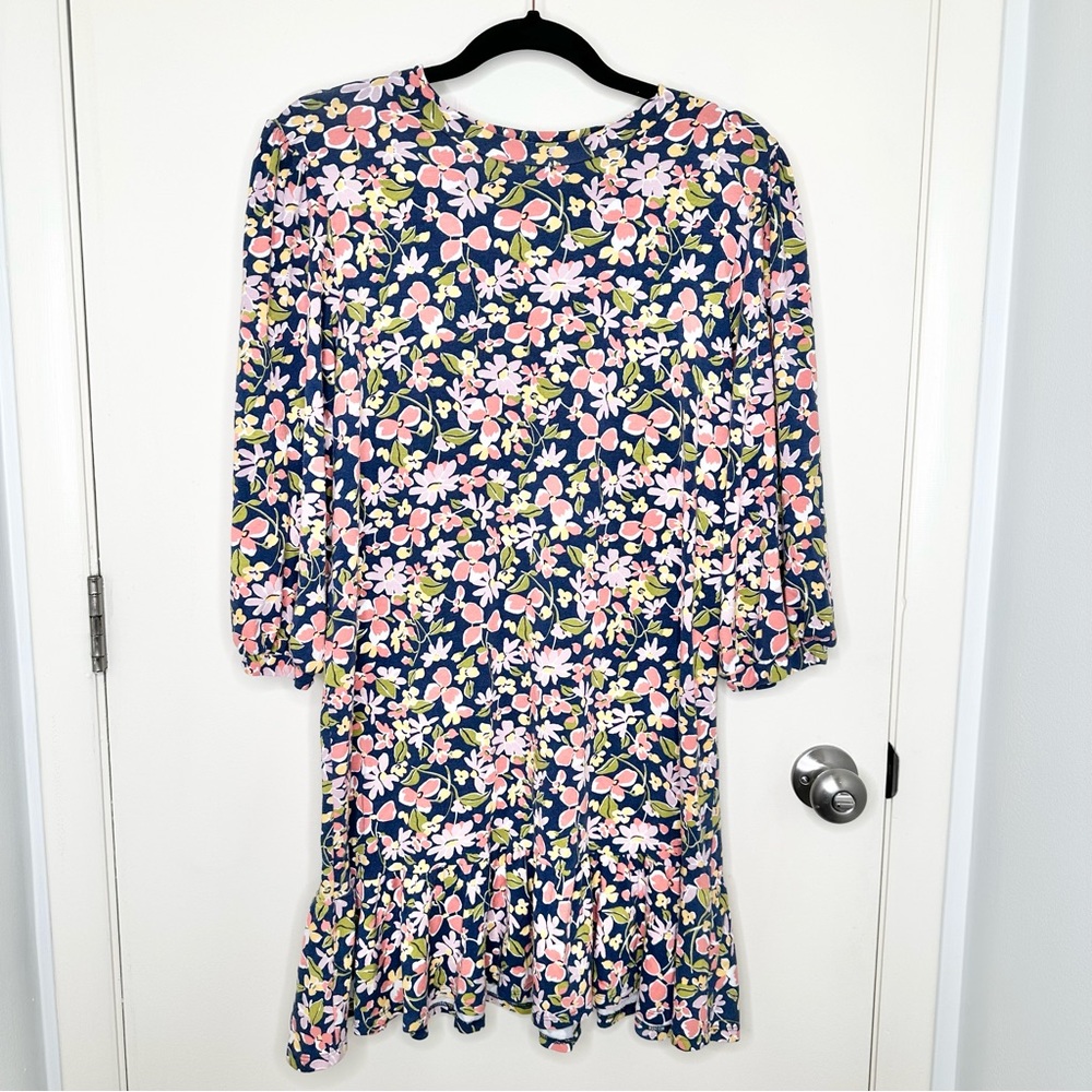Amour Vert Penny Reverie Knit Dress in Mojave Floral - Picture 2 of 9